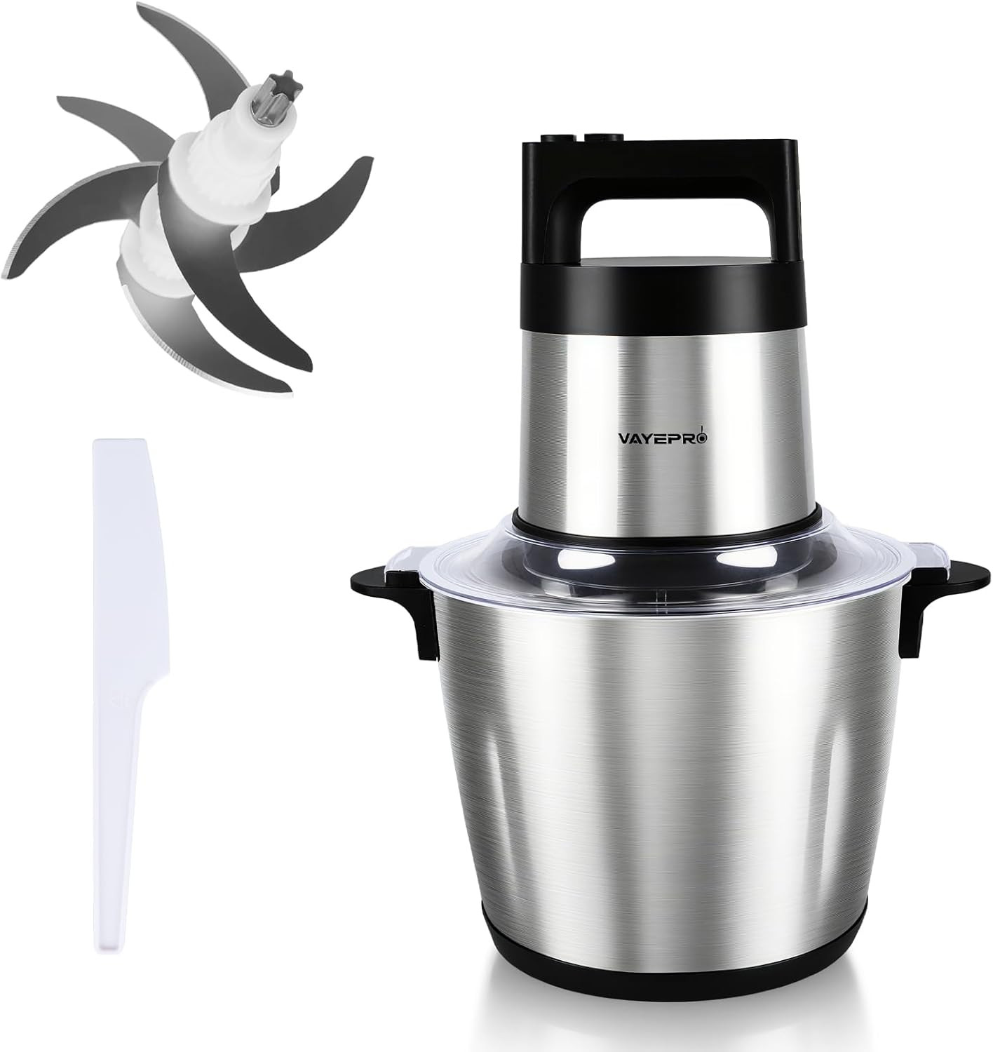 24 Cup Large Capacity Electric Mixers, Electric Food Blenders with Stainless Ste