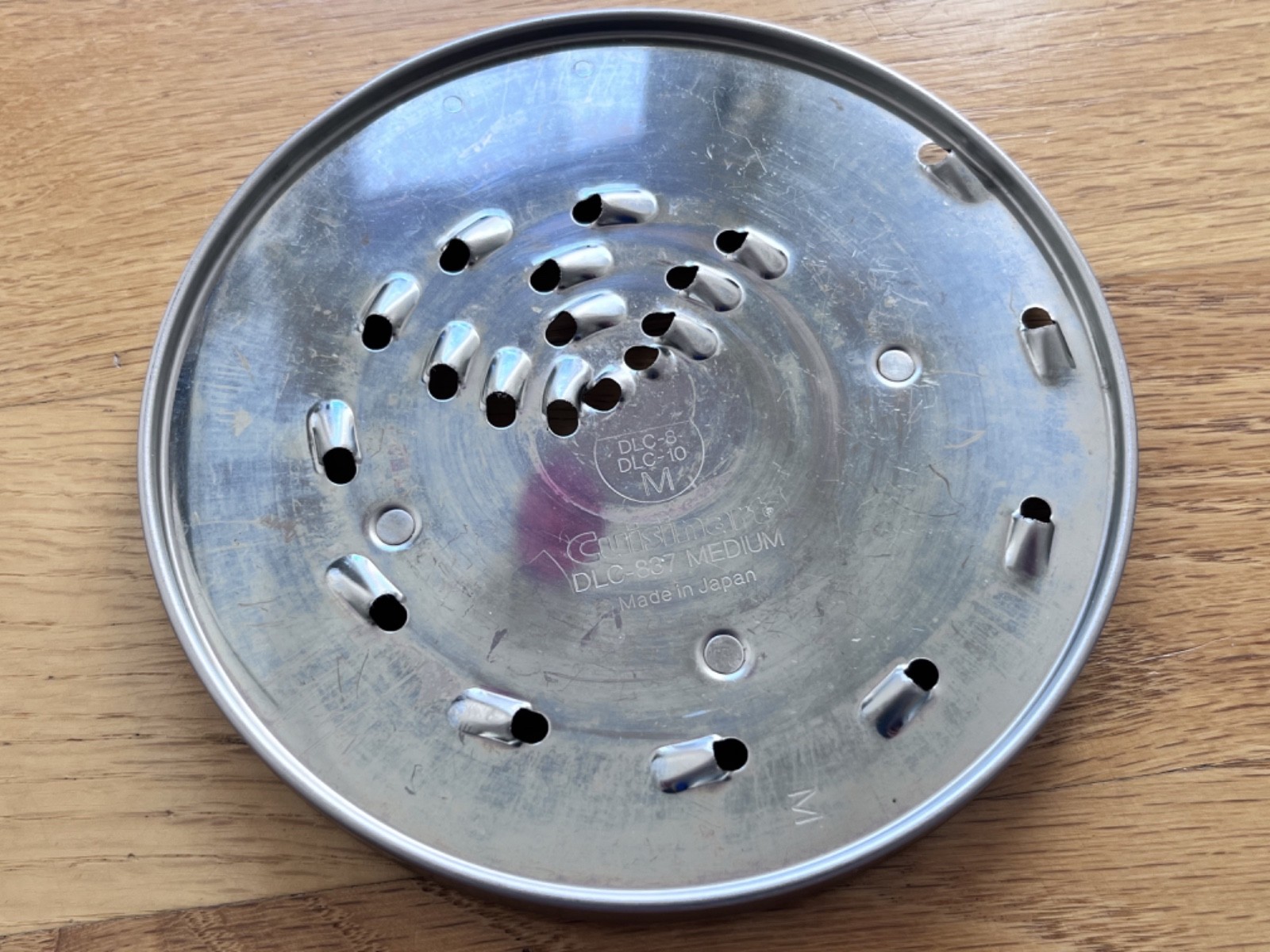 Cusinart Disk Grater Blade for DLC-10 Food Processor (DLC-837)