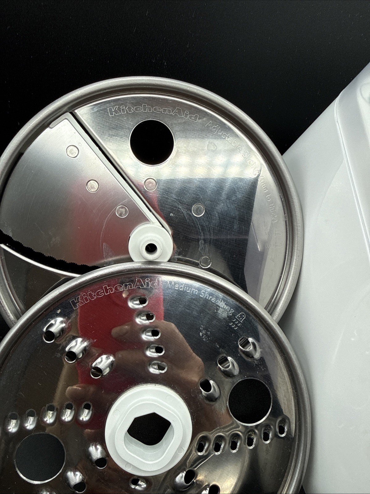 KitchenAid KSM2FPA Food Processor Attachments Blades Replacement w/Storage Case