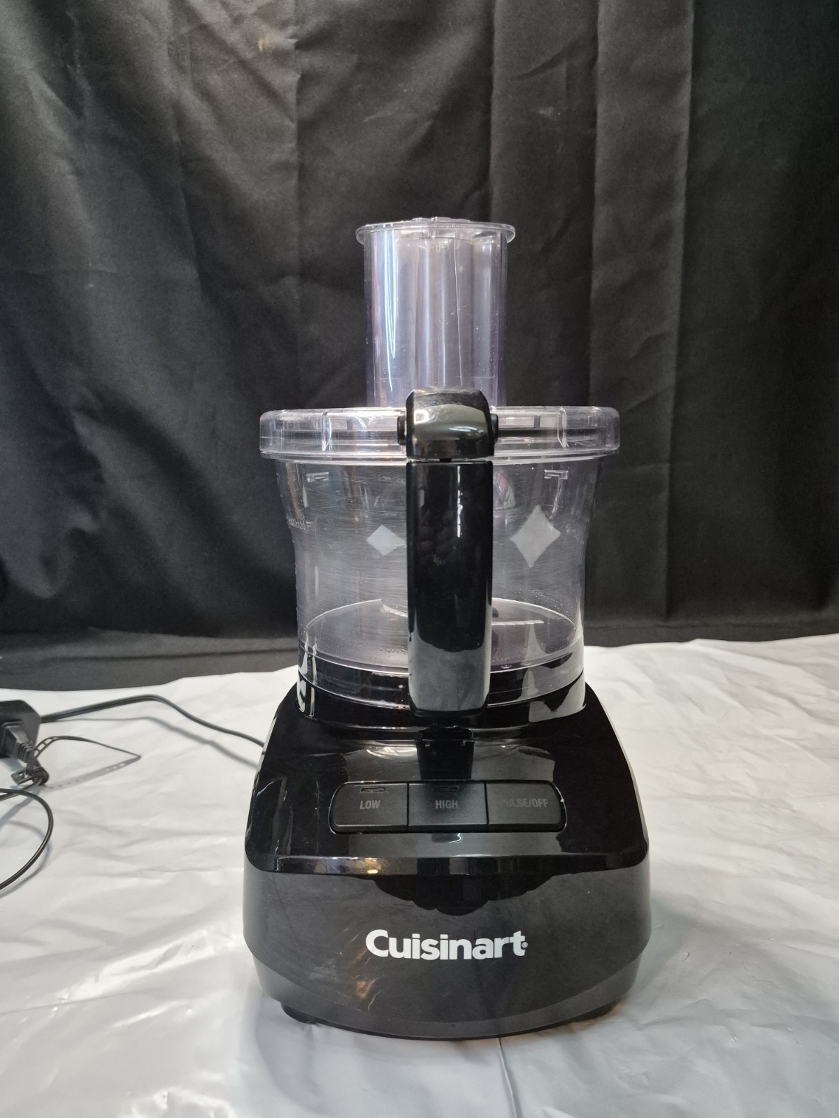 Cuisinart 7-Cup Food Processor, Blender Black , Complete And Ready , Clean