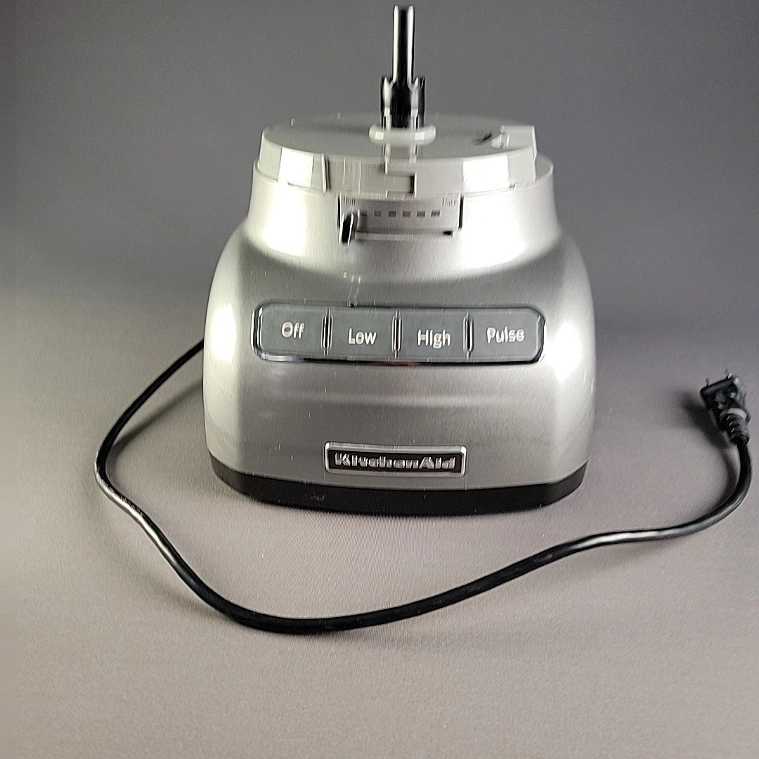 Kitchenaid 13 Cup Food Processor Base KFP1330CU0 Silver Tested