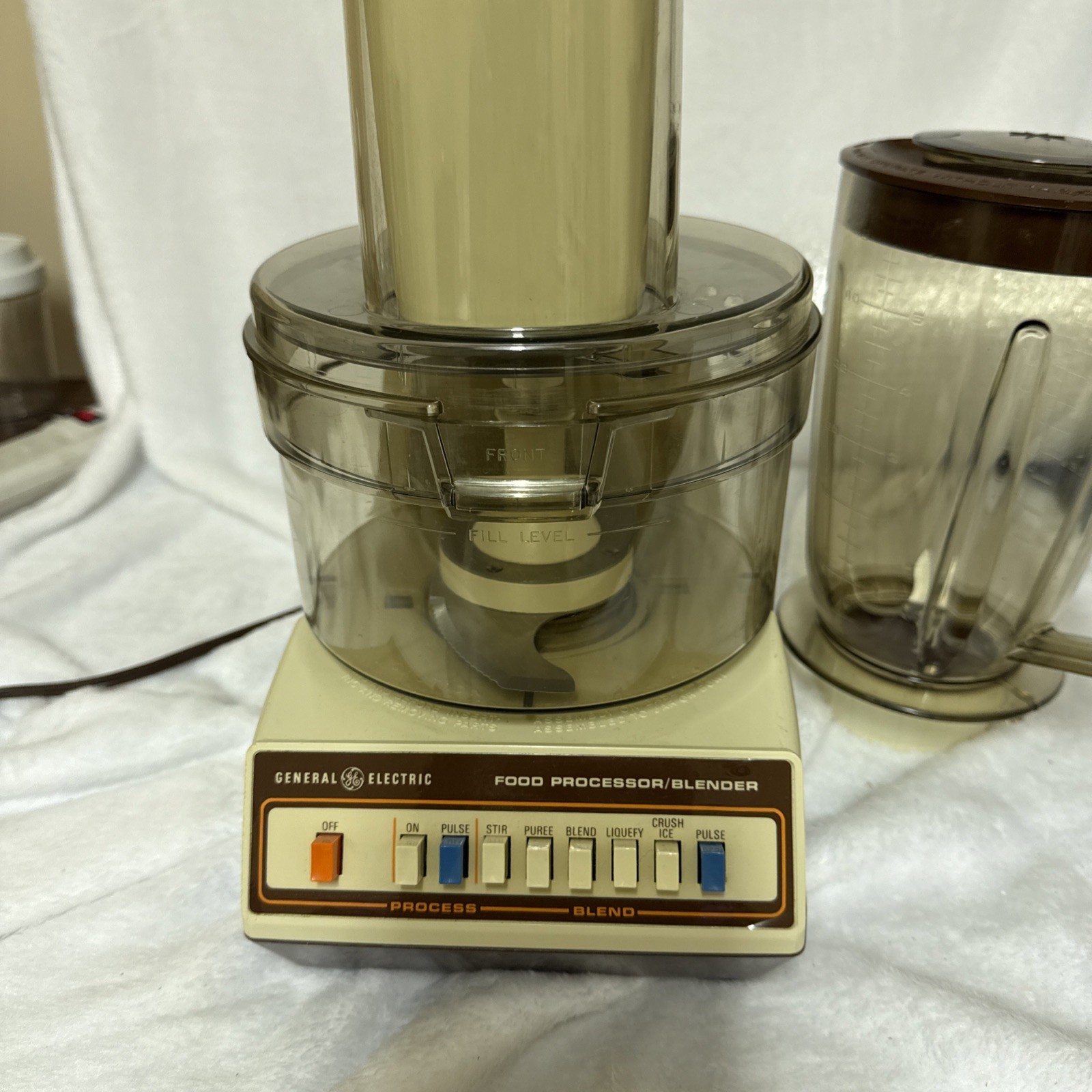 General Electric GE Food Processor Blender Multi Speed Bundle
