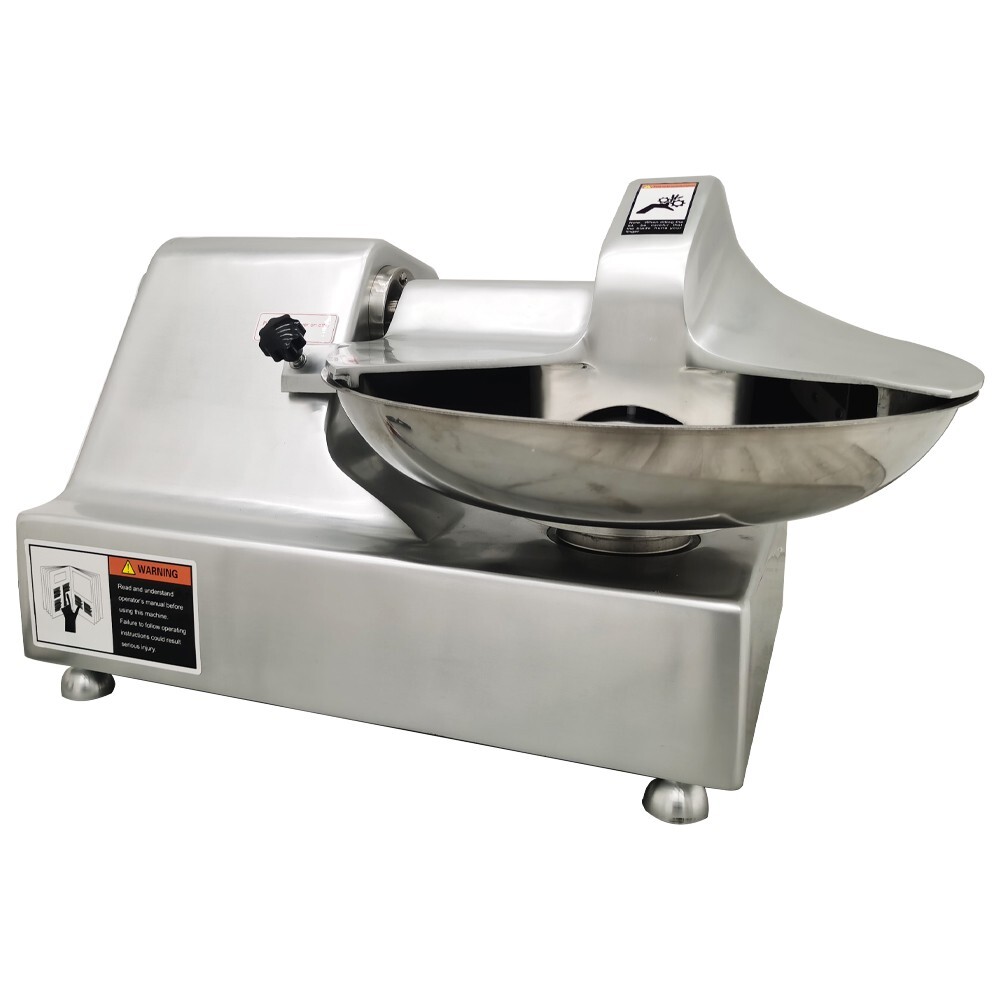 8L Bowl Meat Cutter Machine Commercial Food Vegetables Chopper Processor 110V
