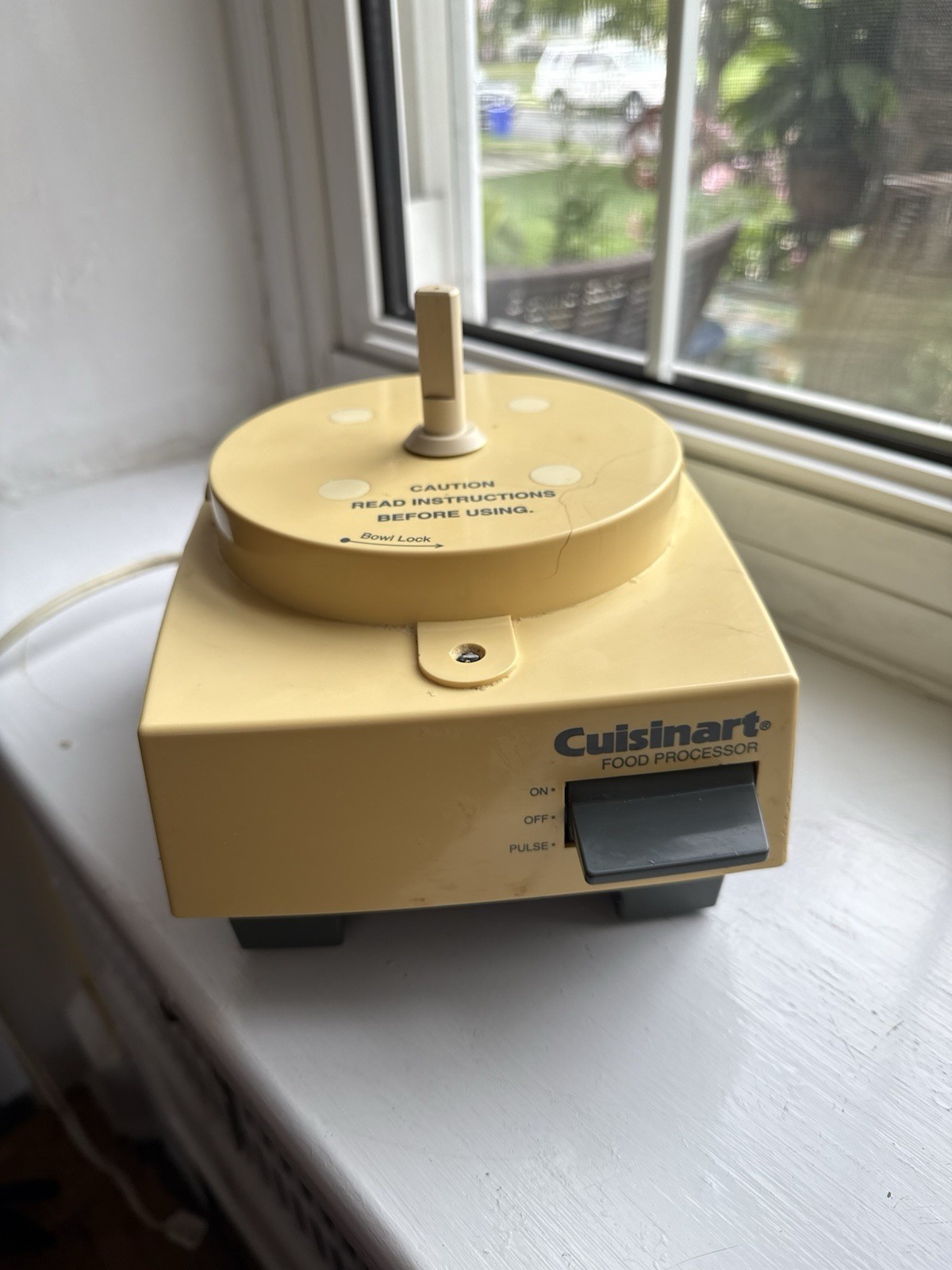 Vintage Cuisinart Basic Food Processor Replacement Power Base Only. WORKS!