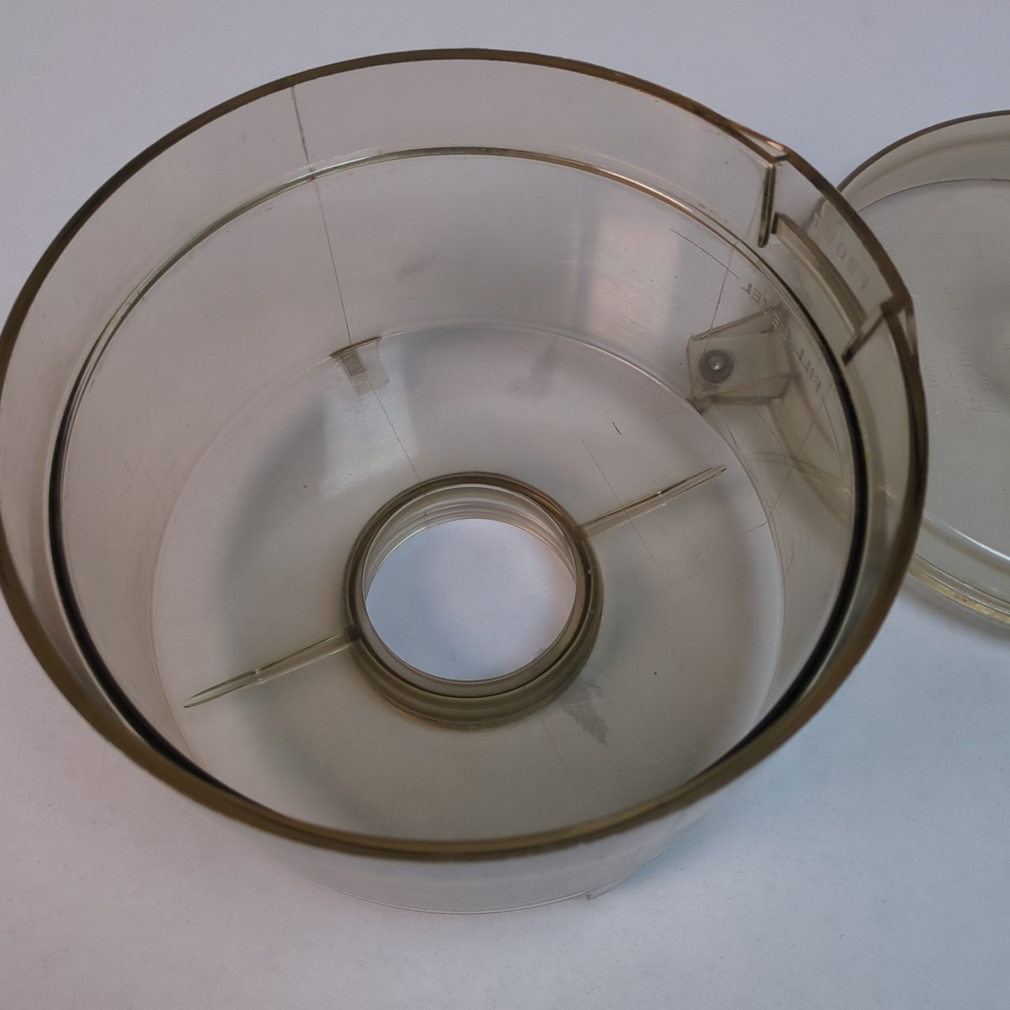 GE General Electric Food Processor D5FP1-4200 D1FP1 D1FP2 Work Bowl and Lid