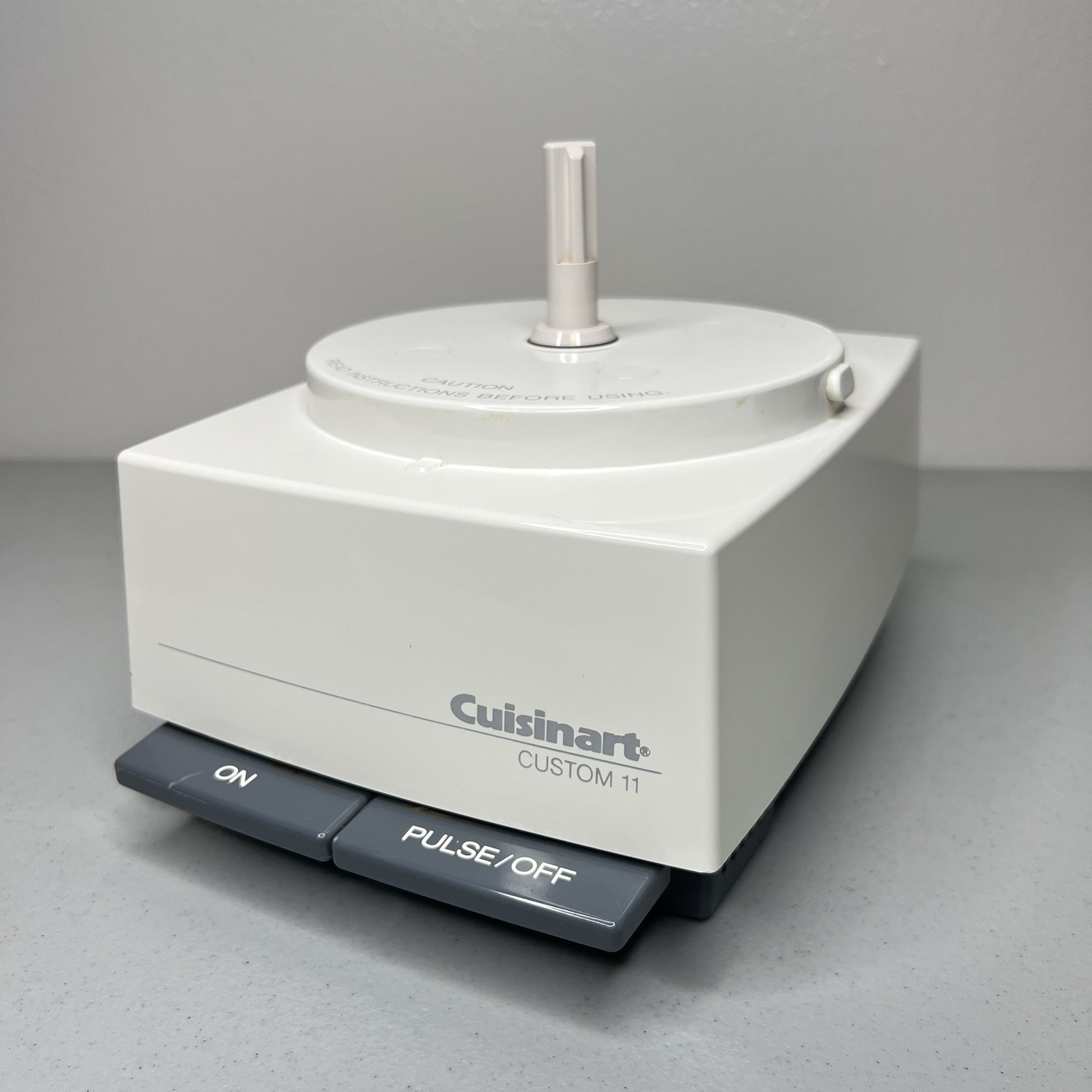 Cuisinart Pro Custom 11 Motor BASE ONLY White Food Processor DLC-8M Working