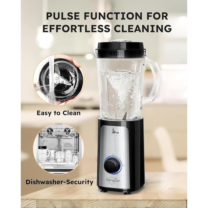 5 in 1 Electric Blender Food Processor Meat Vegetable Chopper Smoothie Maker New