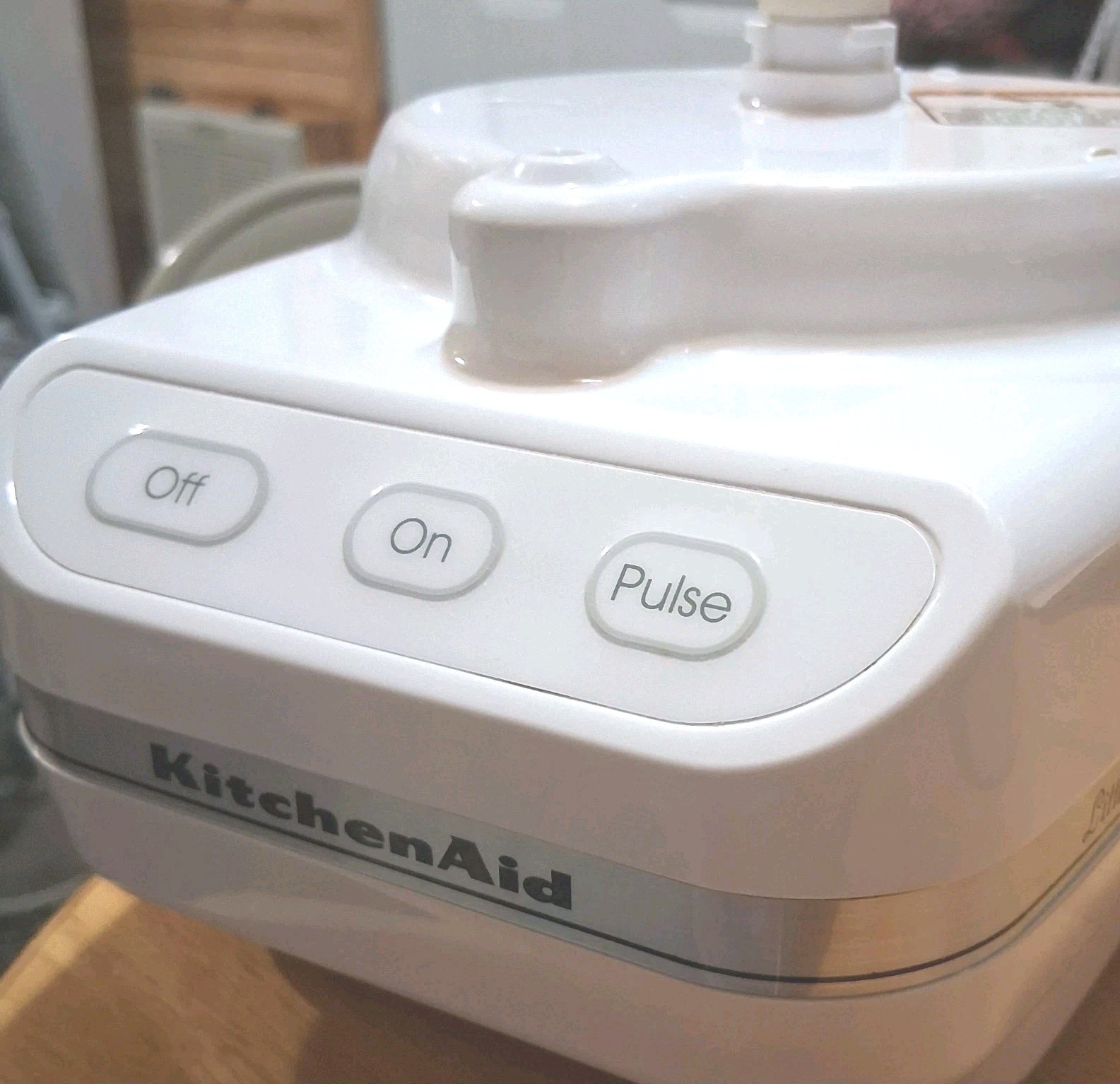 Kitchenaid KFP300WH Works Good Food Processor Little Classic Base Only