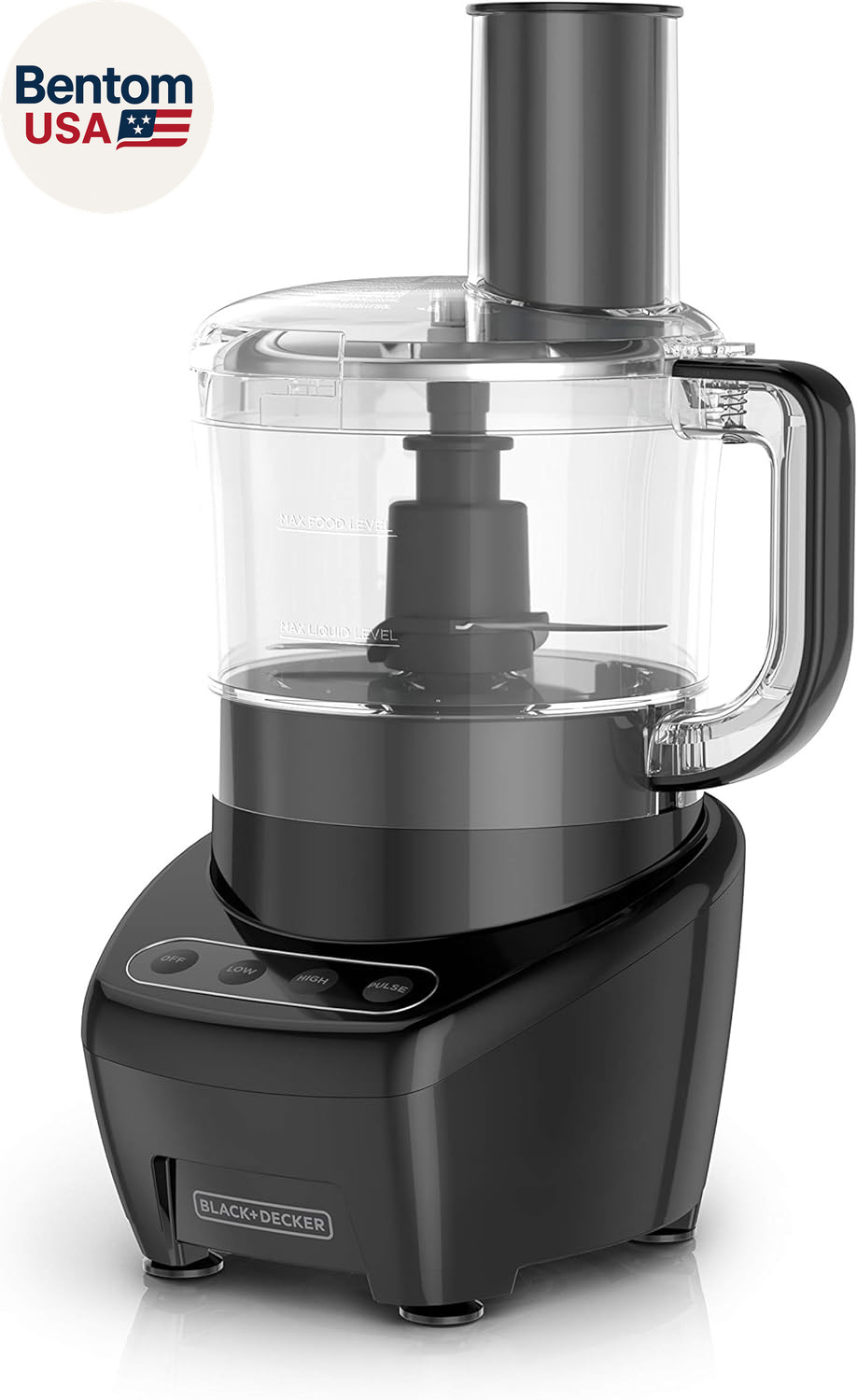 Food Processor and Vegetable Chopper, Stainless Steel Blade, 8-Cup Capacity, 450