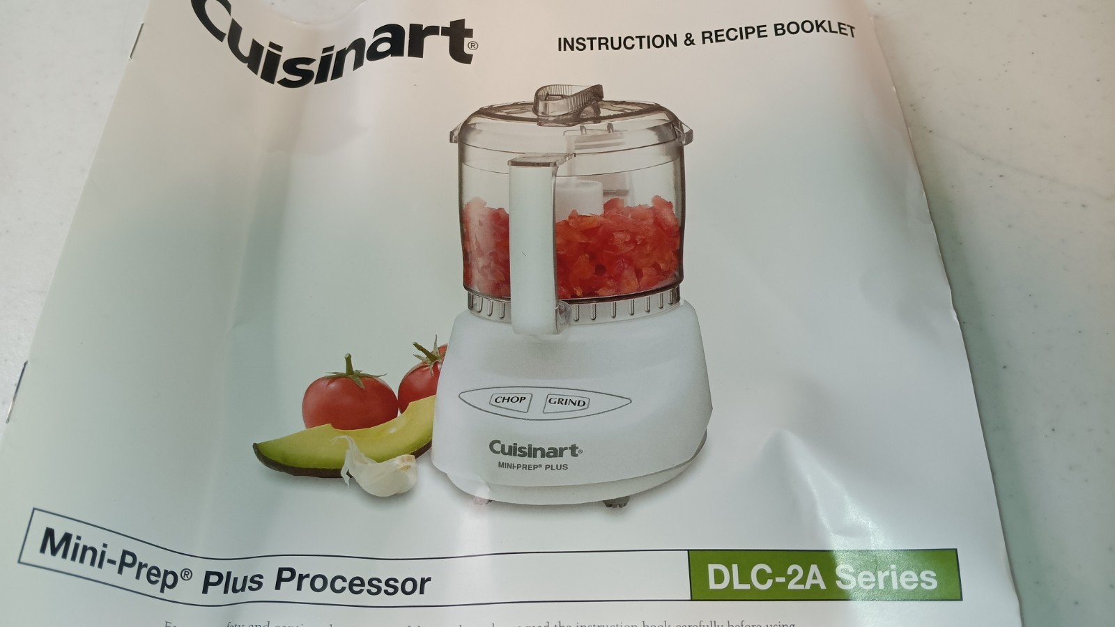 Cuisinart Food Processor Mini-Prep Plus Model DLC-2A Premier Chopper Grinder