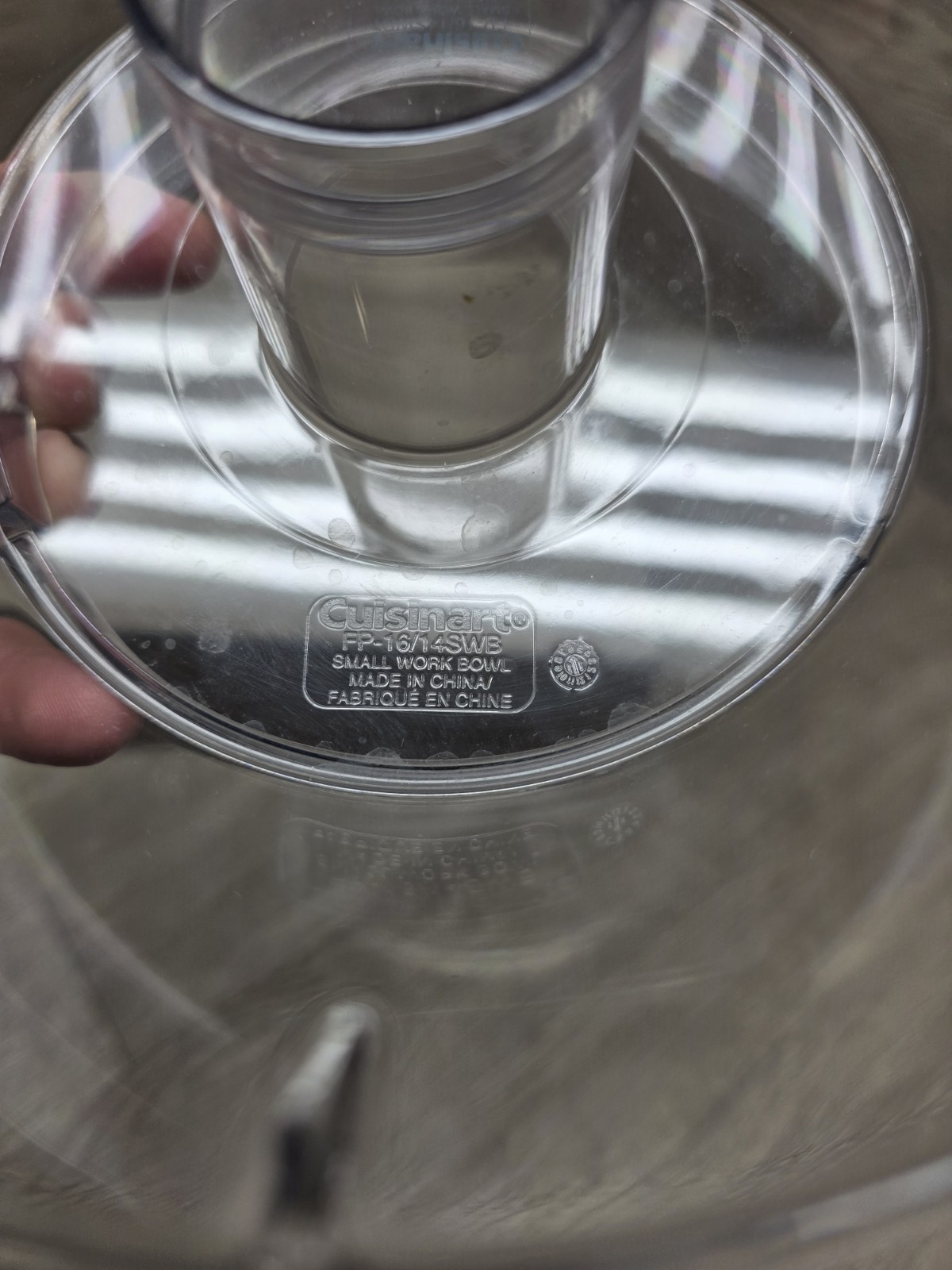Cuisinart Elite Collection Small Work bowl Replacement Part FP-16/14SWBT