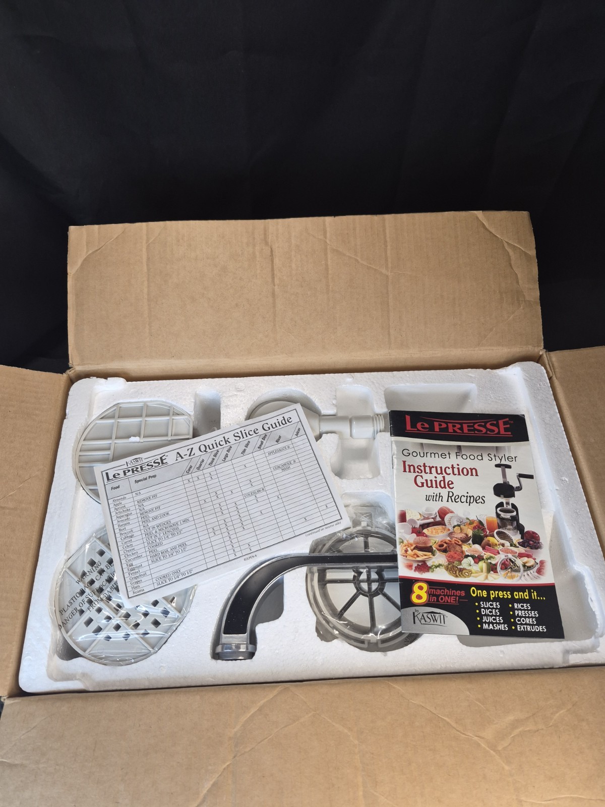 Le Presse Gourmet Food Styler Slicer 8 in 1 Food Processor TR-207-069