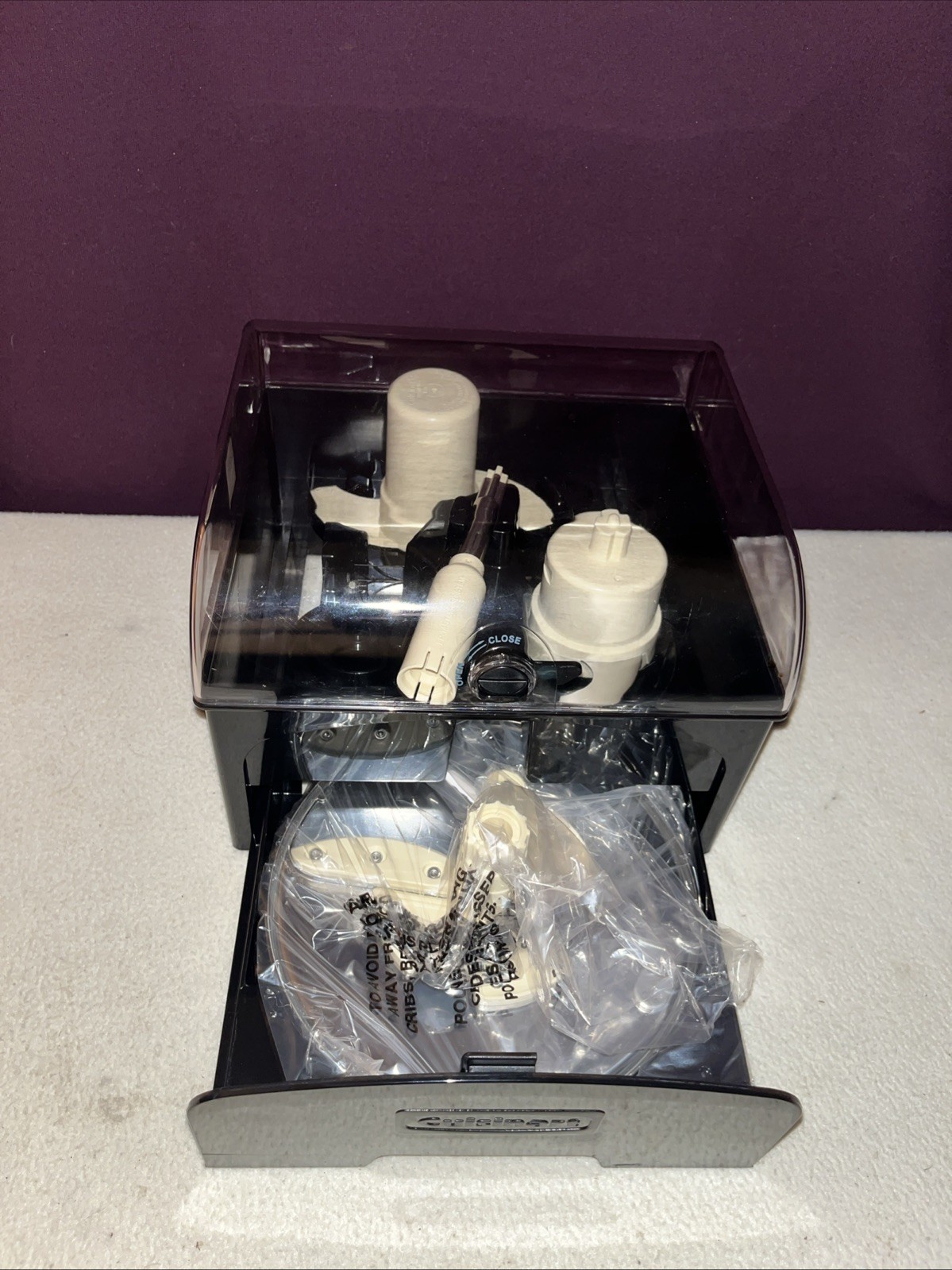 Cuisinart FP-16/14BKSC Elite Food Processor Blade Storage Case w/4 Blades