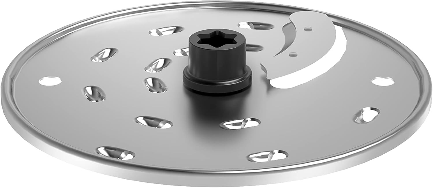 3-in-1 Easy Assembly 8-Cup Food Processor, Stainless Steel S-Blade, Easy-Clean