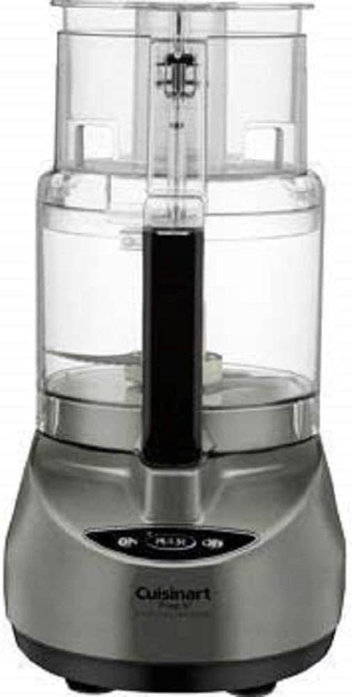Cuisinart CFP-9GMPCY Food Processor, 9-Cup, Gunmetal – Certified Refurbished