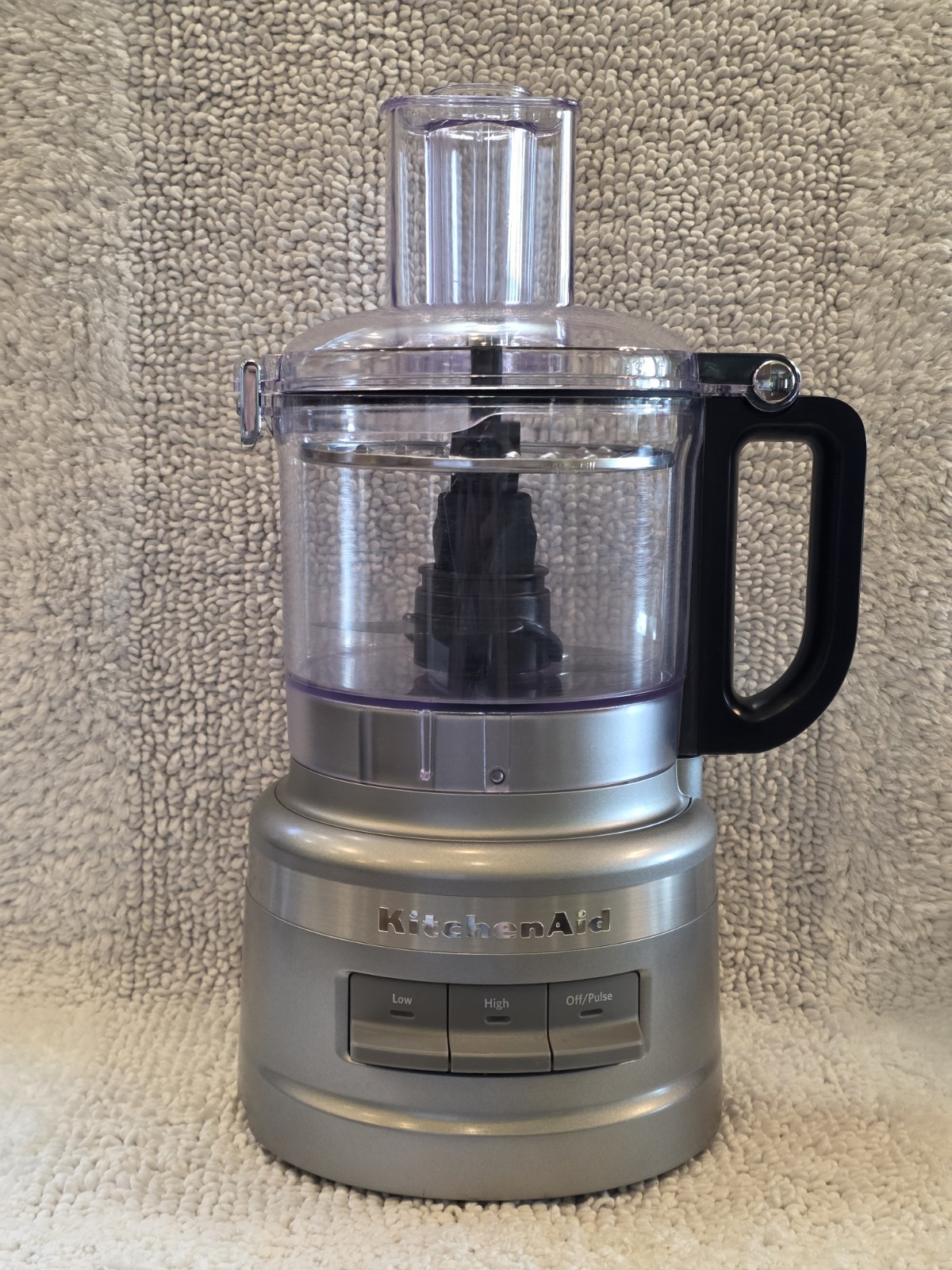 Kitchen Aid 7 Cup Food Processor Plus Contour Silver Chop Puree Retracting Cord