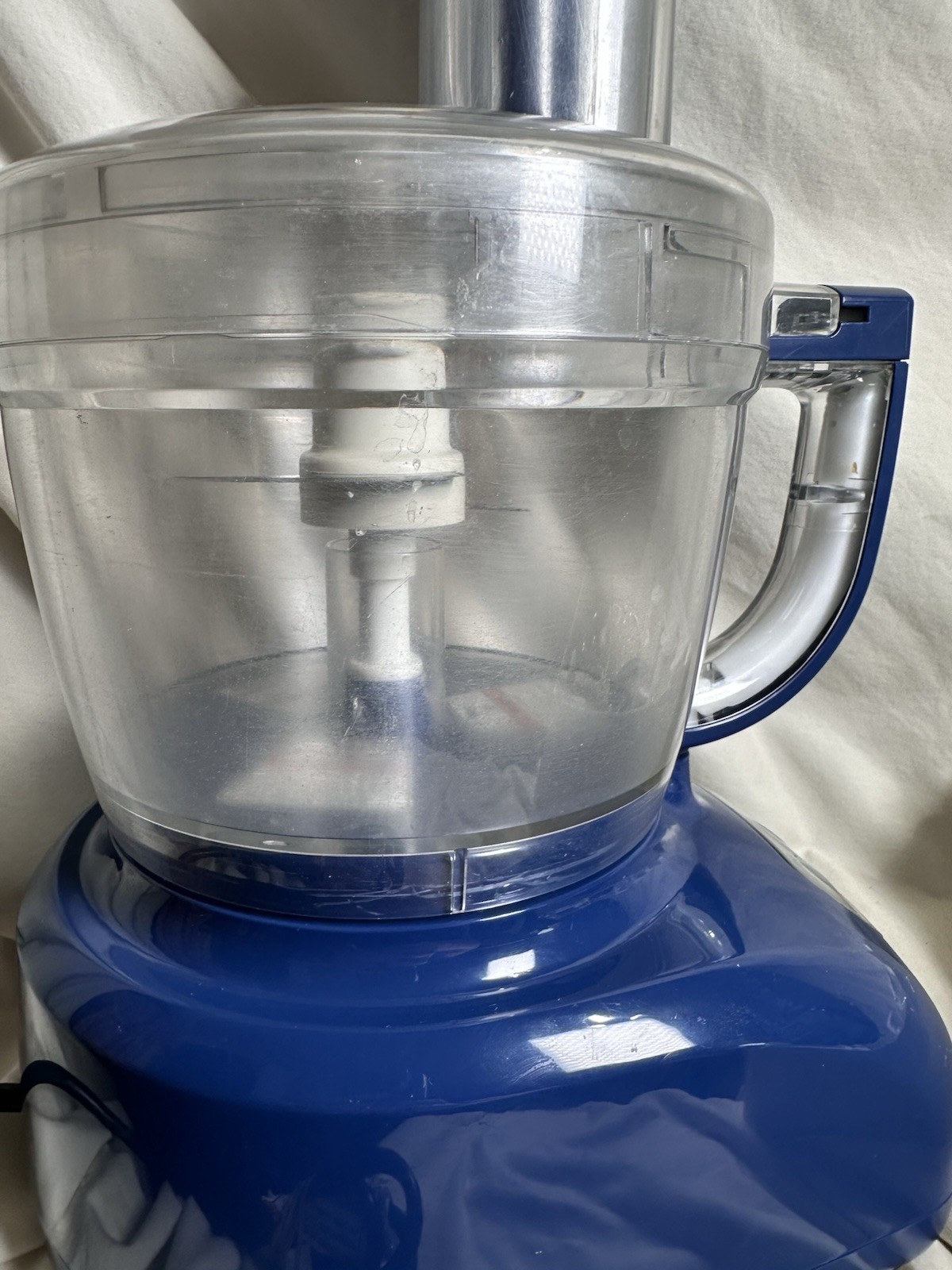 KitchenAid Food Processor KFP750BW1 Blue w/ Slicing Shredding Discs Accessories