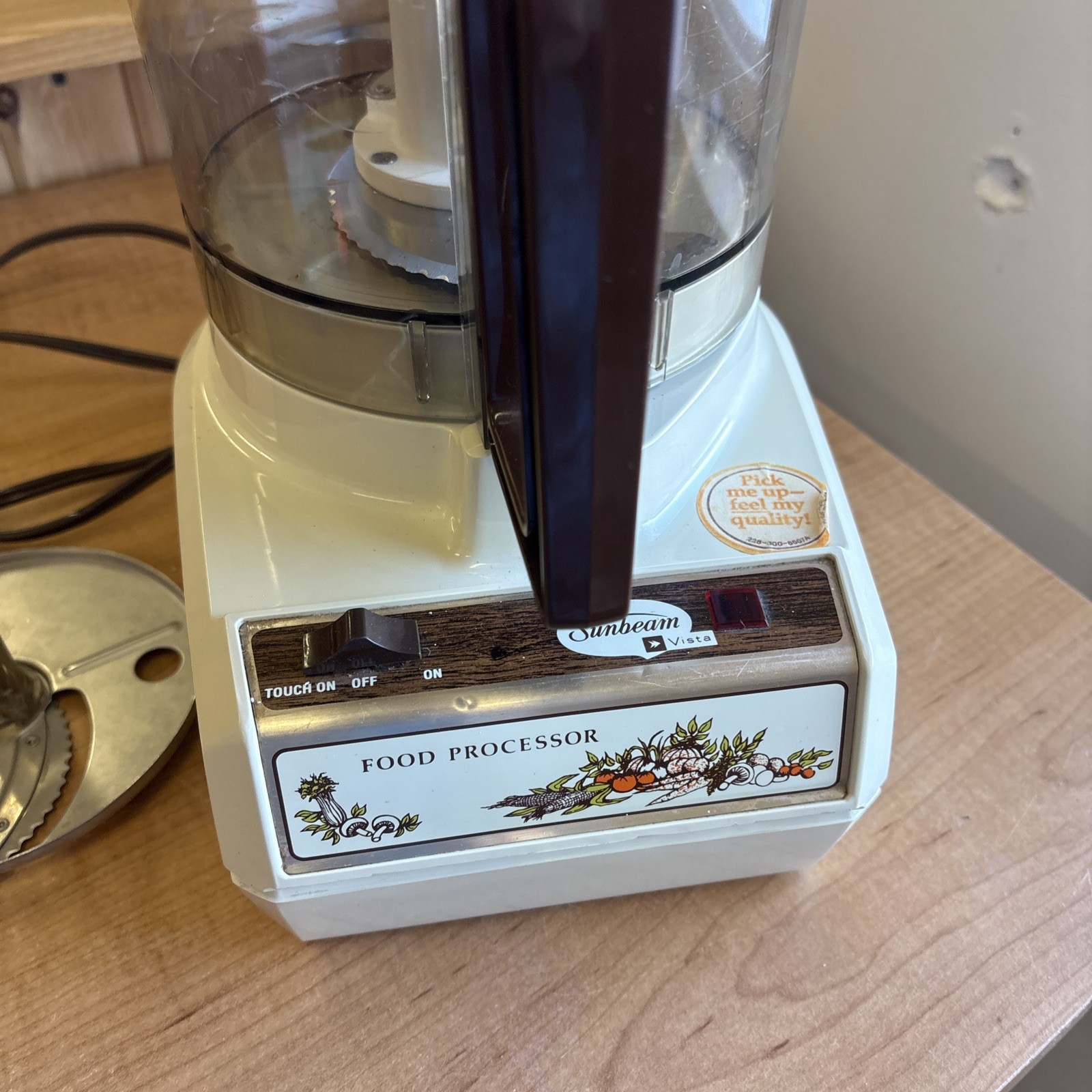 Vintage Sunbeam Vista Food Processor – 714-38 ✅TESTED WORKS GREAT 🔥🔥🔥