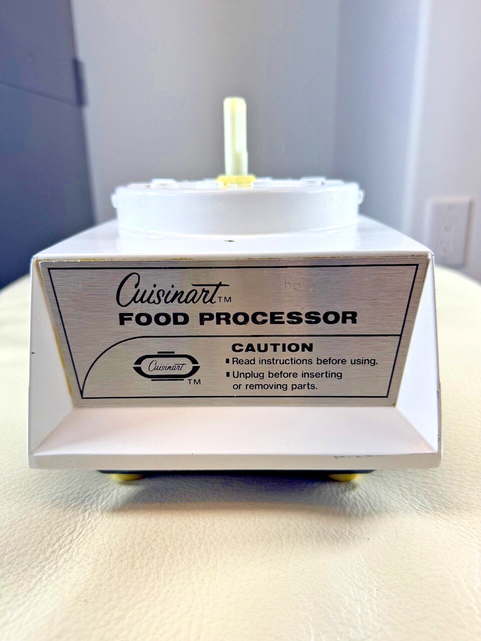 Cuisinart Food Processor Base Motor CFP-5 CFP5 France by Robot-Coupe D8 Vintage