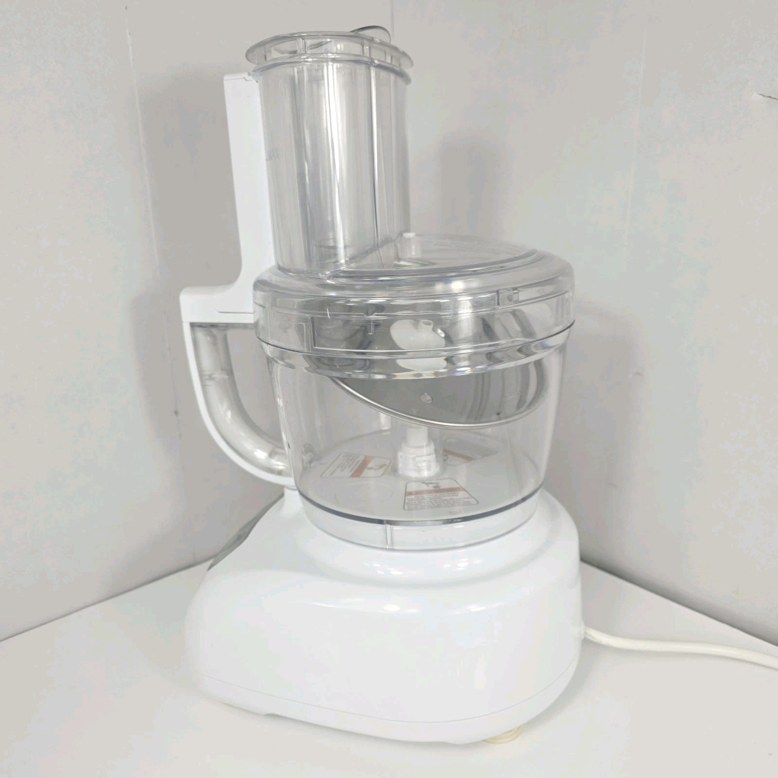KitchenAid 12 Cup Food Processor White W/ Accessories & 4-Cup Bowl KFP760WH3
