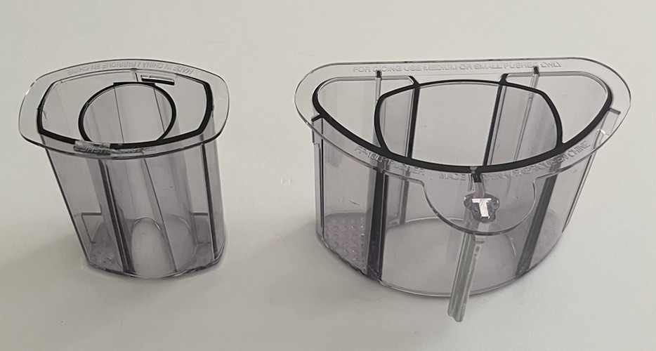 Cuisinart Food Processor Replacement Parts: Cover, Large & Medium Pusher (FP-13)