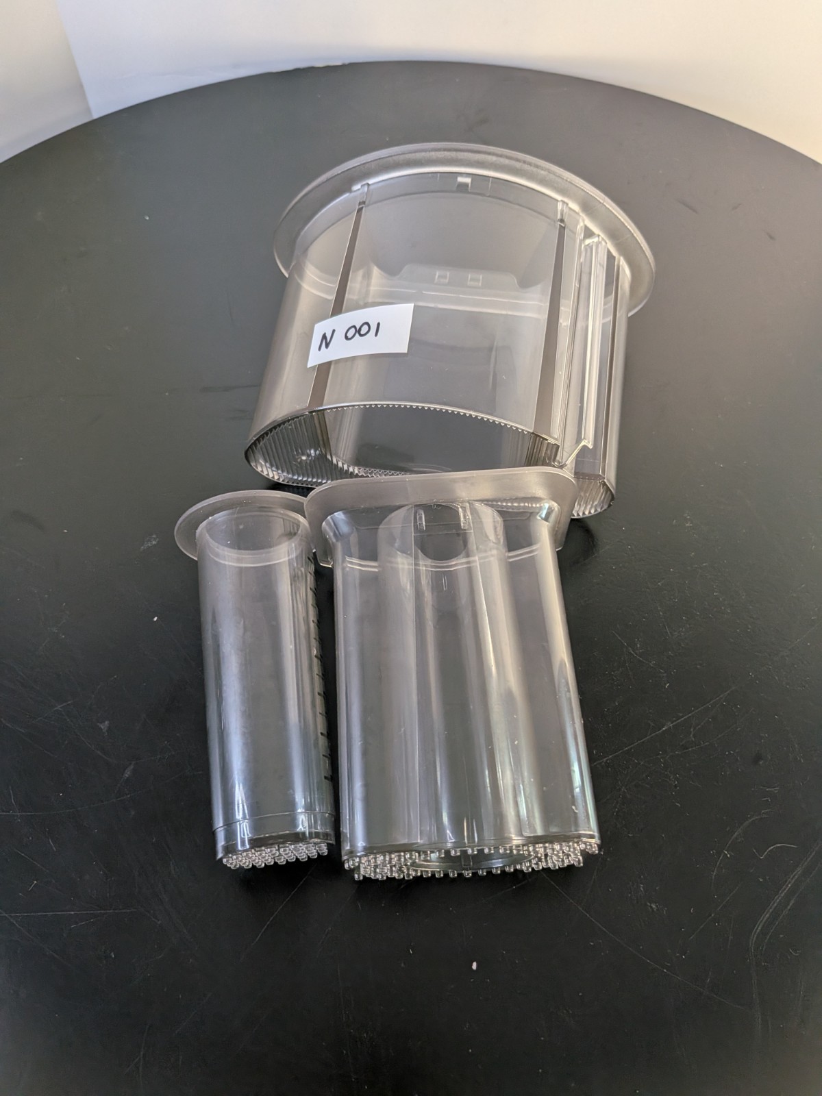 Genuine OEM Food Pushers Assembly compatible with Ninja XL food processor NF701