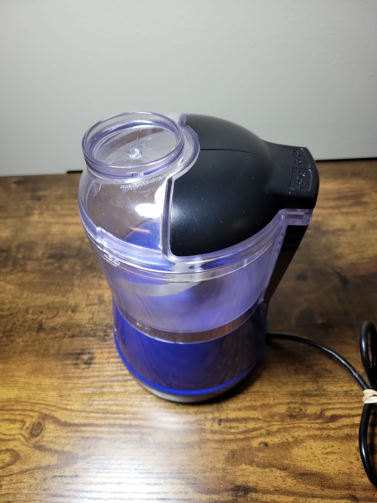 Kitchenaid Empire Blue 3.5 Cup Food Chopper 2 Speed Works