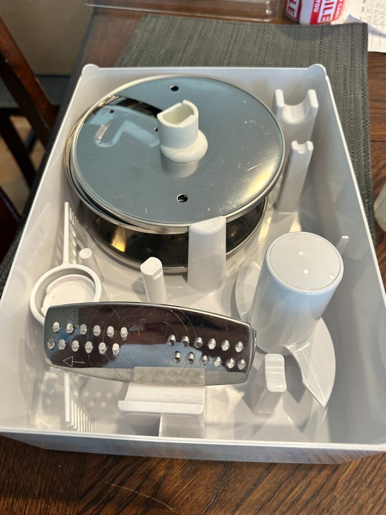 KitchenAid Food Processor 12-Cup KFPW760WH0 w/ Attachments