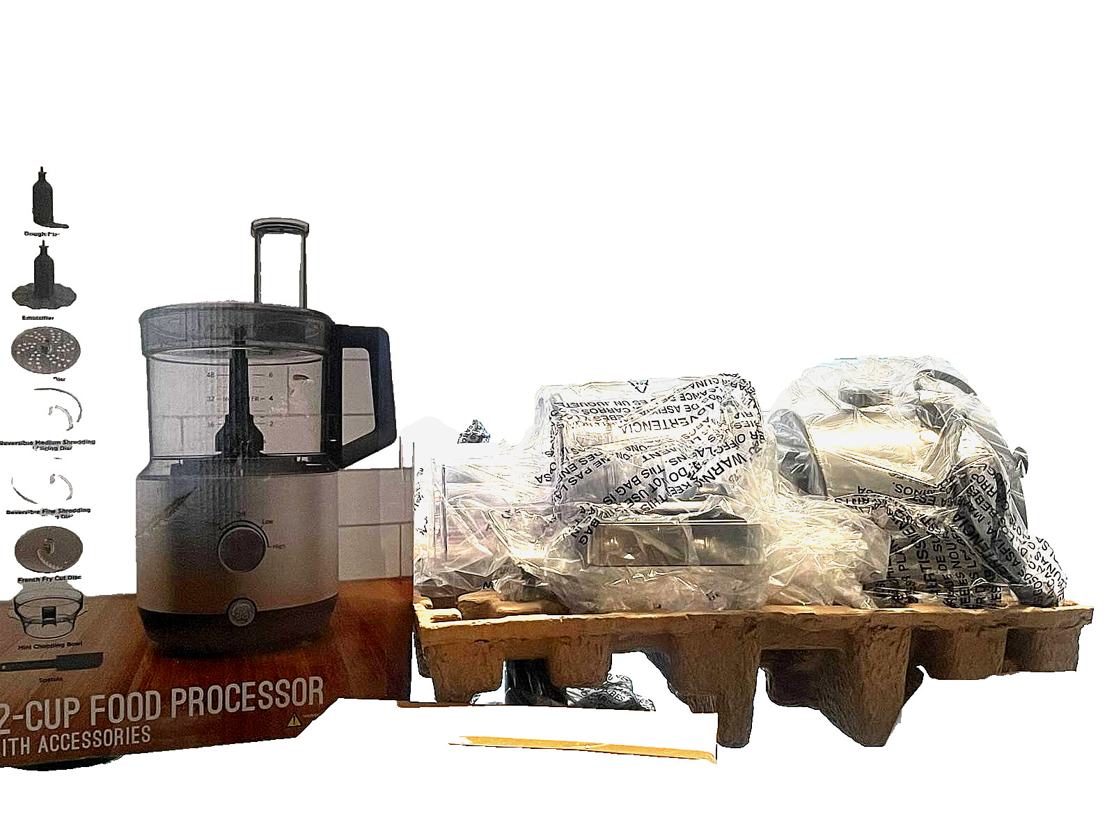 GE Food Processor 12 Cup