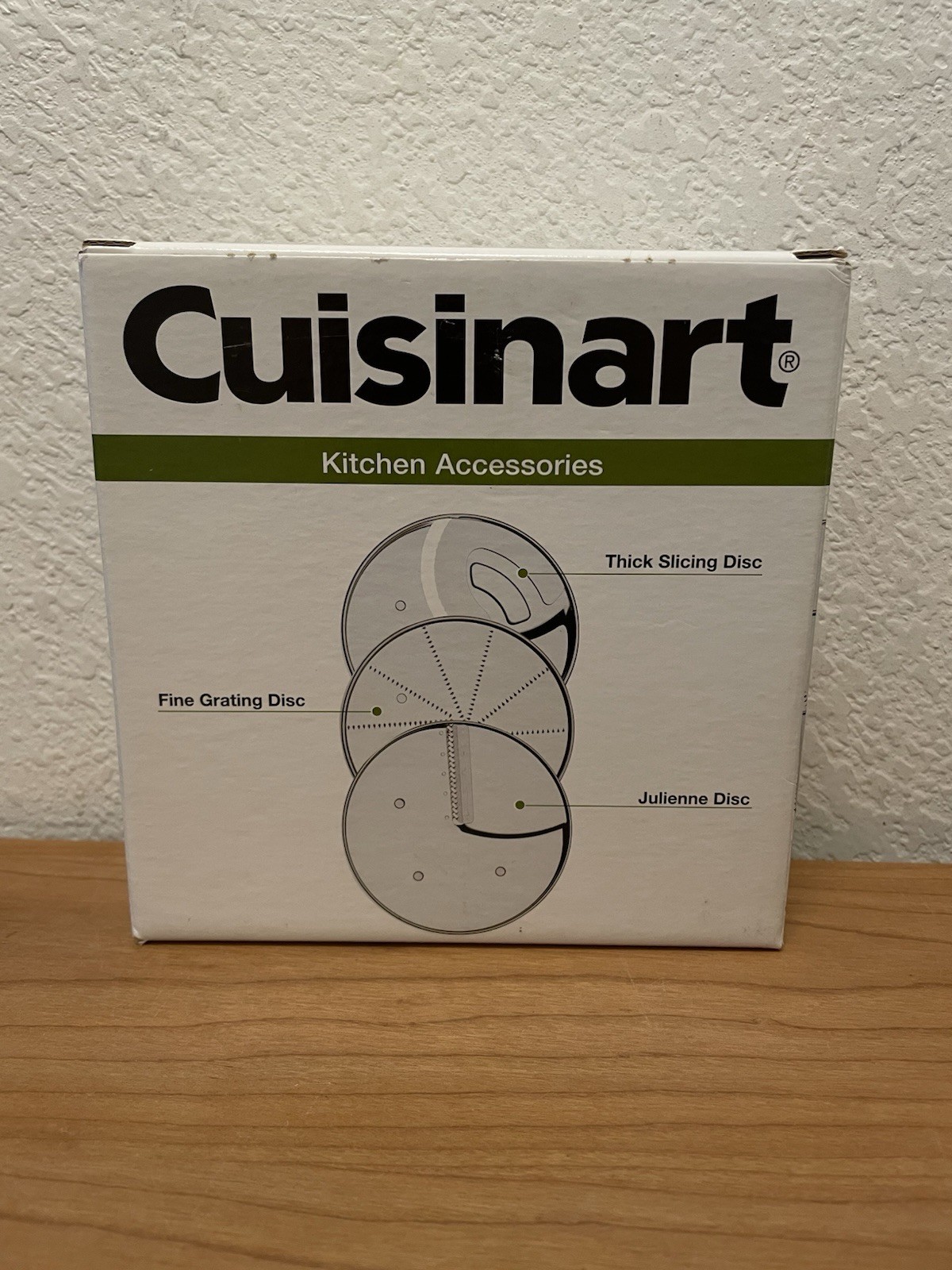 NEW Cuisinart DLC-893 Specialty 3 Disc Set For 11 And 7 Cup Processors NOS