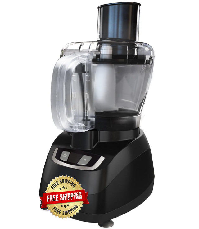 Procesador De Alimentos De 8 Tazas Acero Inoxidable Potente 450 W Nuevo 2023
