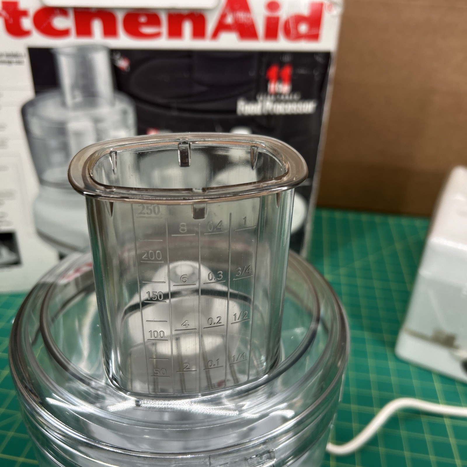 KitchenAid Ultra Power Food Processor 11 Cup KFP-600 WHITE Attachments ORG BOX