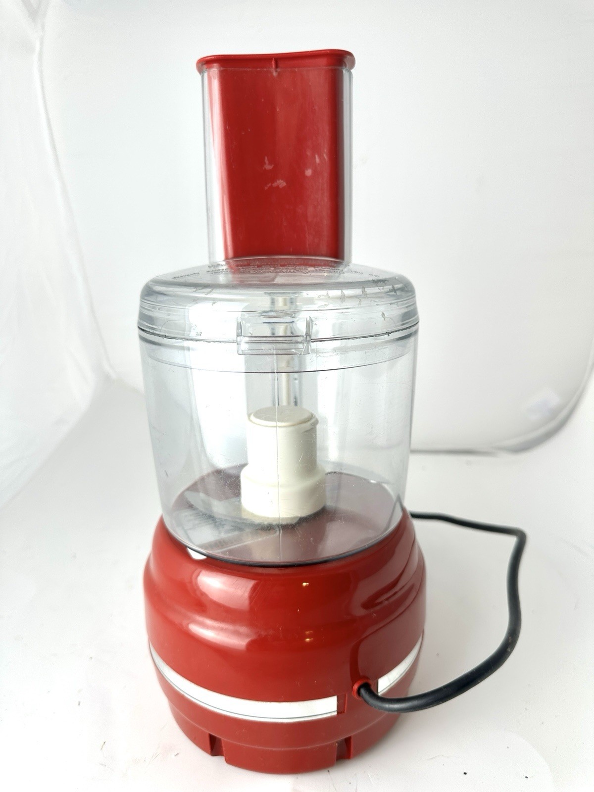 KitchenAid 5 Cup Little Ultra Power Food Processor RRKFP350 ER, Red, Works Well