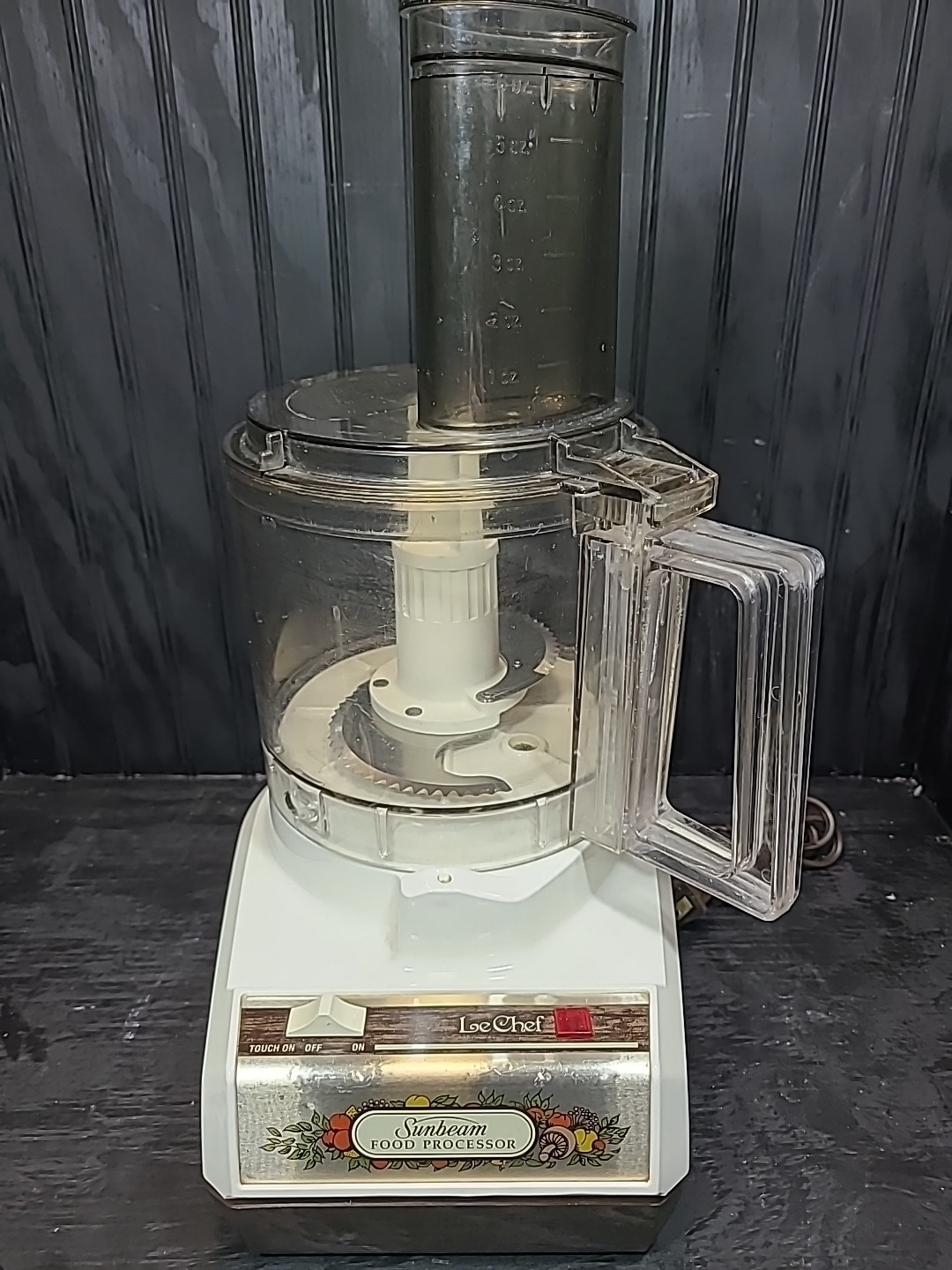 Vintage Sunbeam Le Chef Food Processor Model 14-11 TESTED WORKS