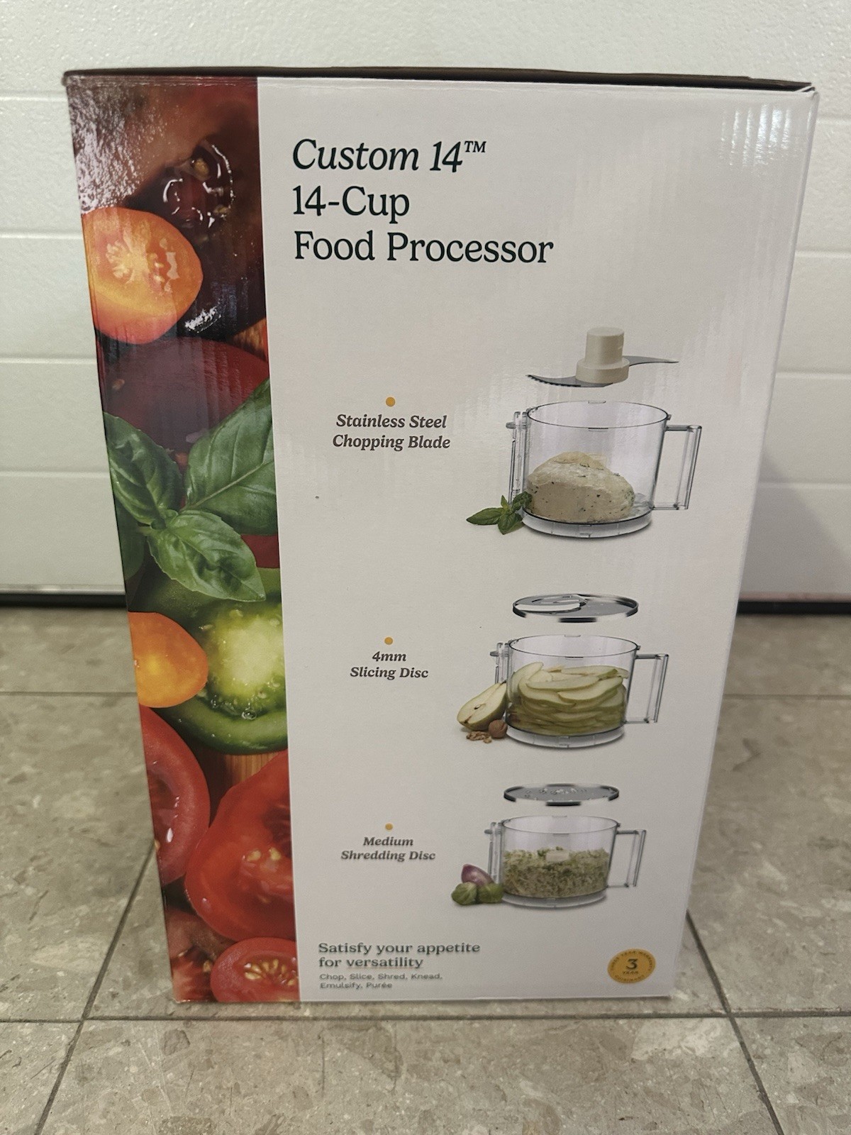Cuisinart Custom 14 14-Cup Food Processor – Brushed Stainless (DFP-14BCNY)