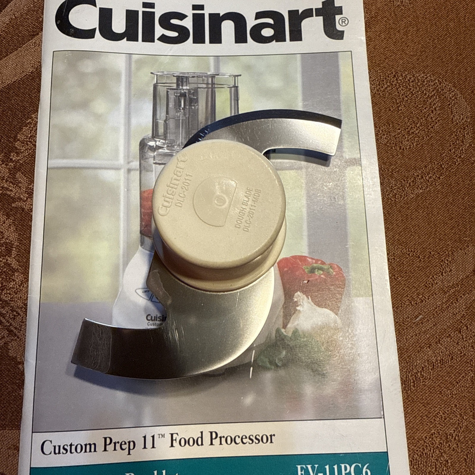 Cuisinart Prep 11 Plus Food Processor DLC-2011 Metal Dough Blade DLC-2011-MDB
