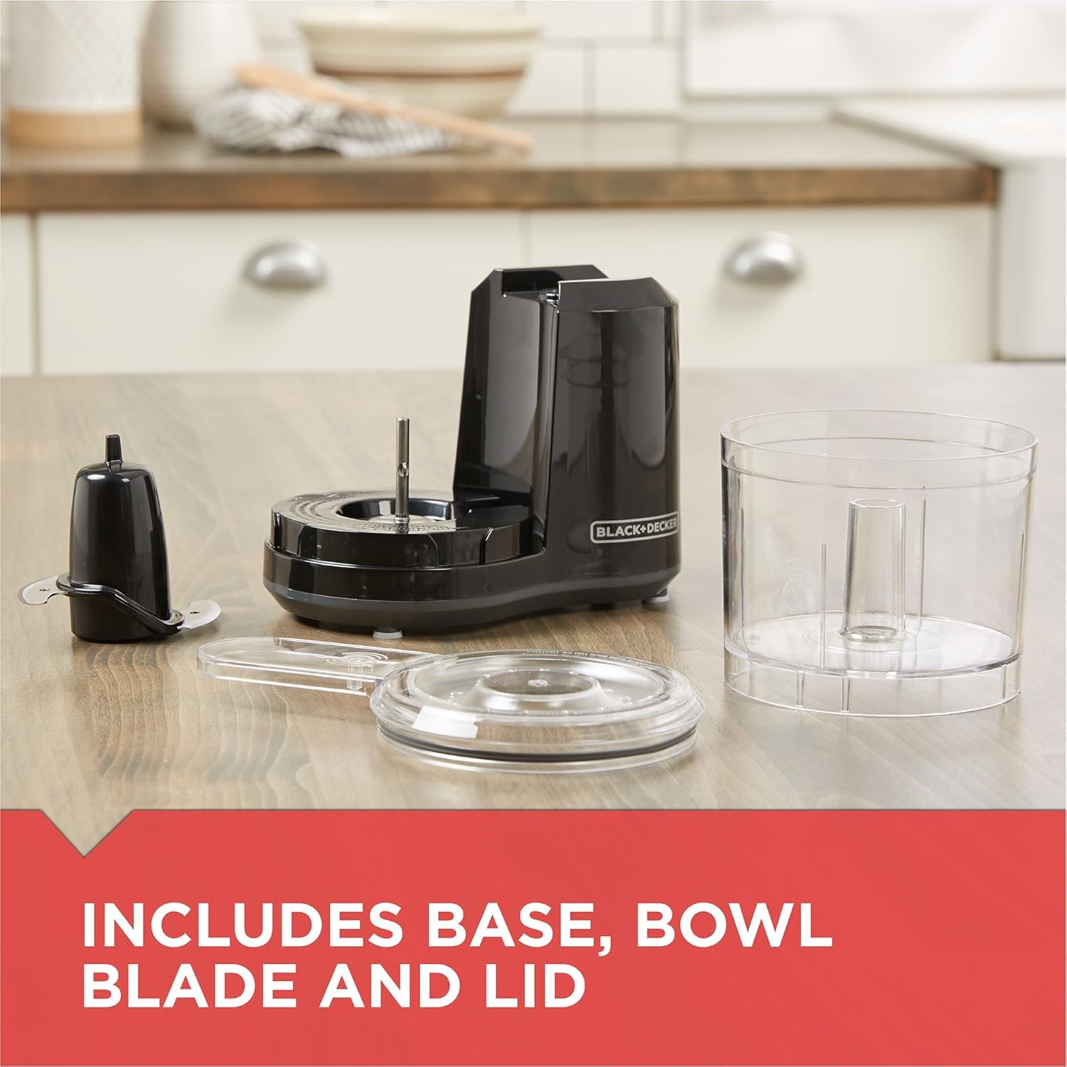 BLACK DECKER 1.5 Cup Electric Chopper Dishwasher Safe