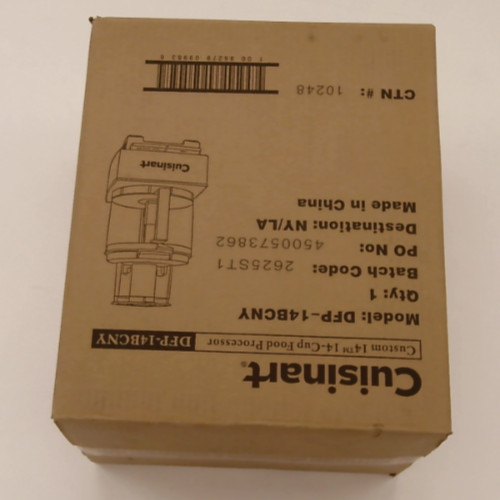 Cuisinart Custom 14-Cup Food Processor – Brushed Stainless (DFP-14BCNY)