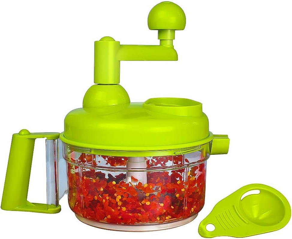 Manual Vegetable Cutter Food Processor 8 in 1 – Chopper, Mixer, Blender, Whipper