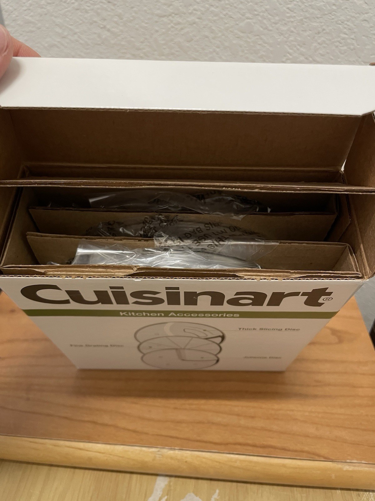 NEW Cuisinart DLC-893 Specialty 3 Disc Set For 11 And 7 Cup Processors NOS