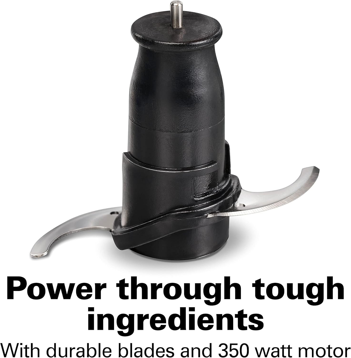 Electric Vegetable Chopper & Mini Food Processor, 3-Cup, 350W, Black
