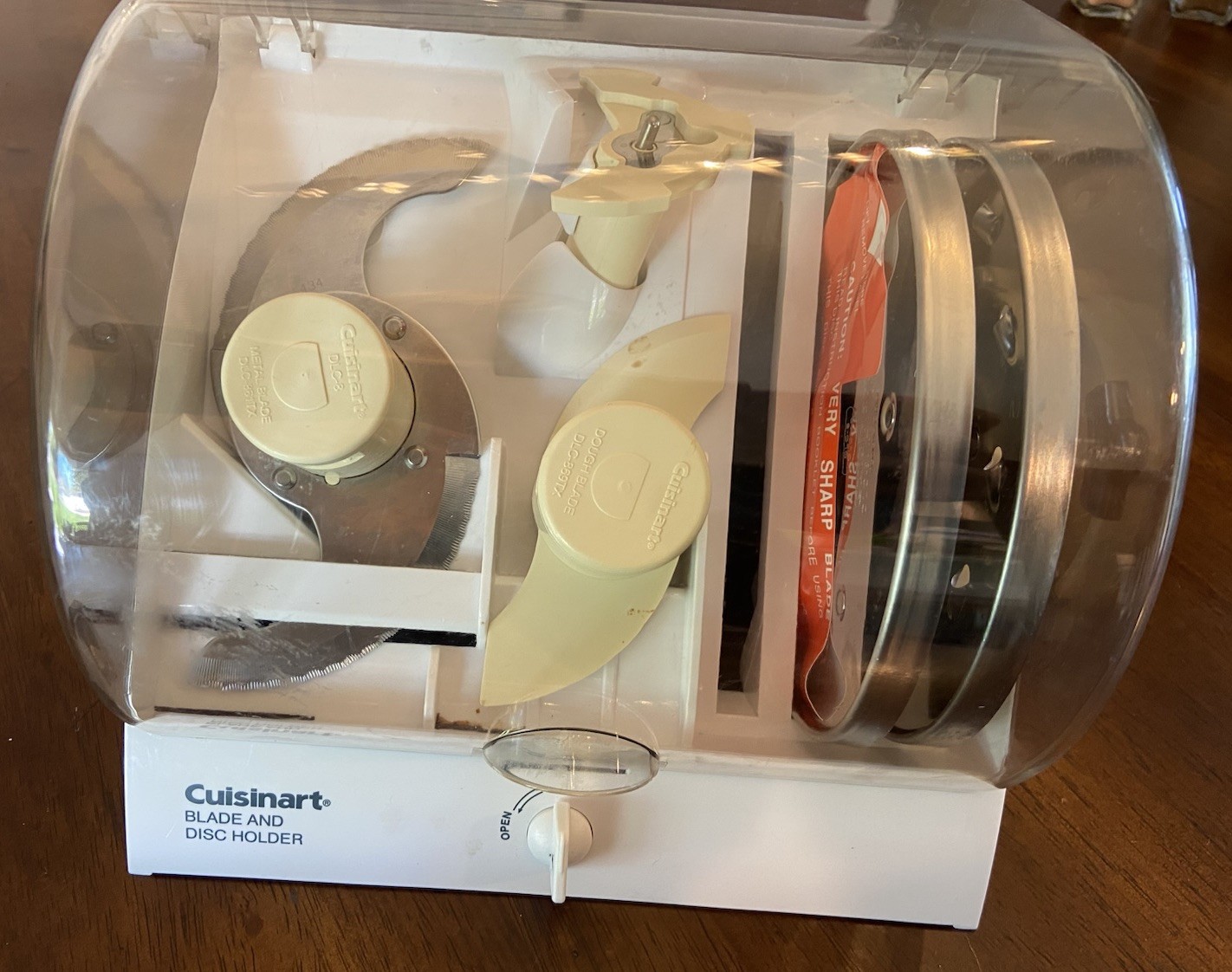 Cuisinart Blade And Disc Holder Food Processor 2 Blades Accessories DLC-8