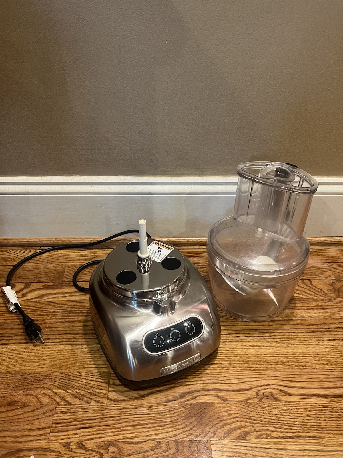 Kitchenaid 12 Cup Food Processor KFPM770NK0 Motor Base PLUS OEM Bowl And Blade