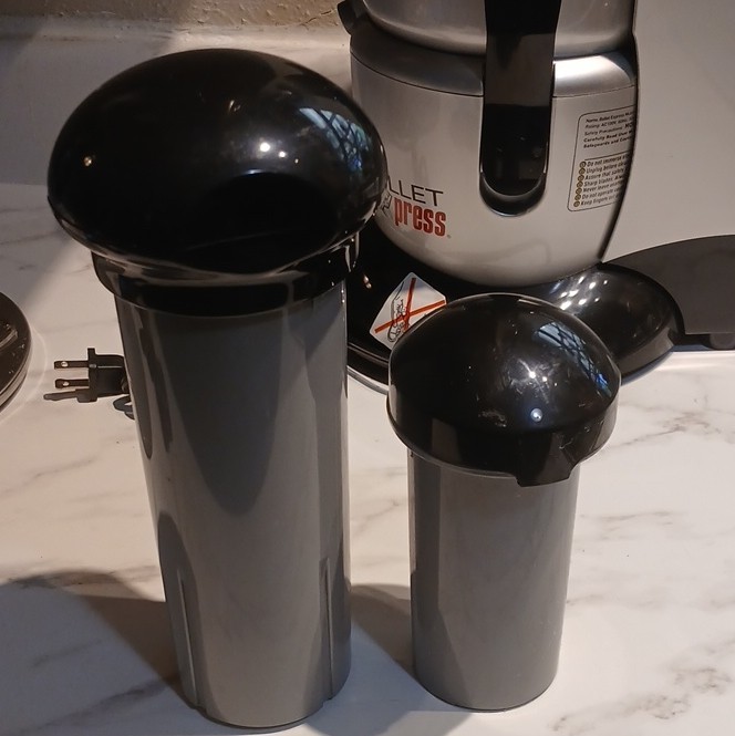 Bullet Express Food Processor Silver/Black w Bowl Lid Pusher Slicing Disc