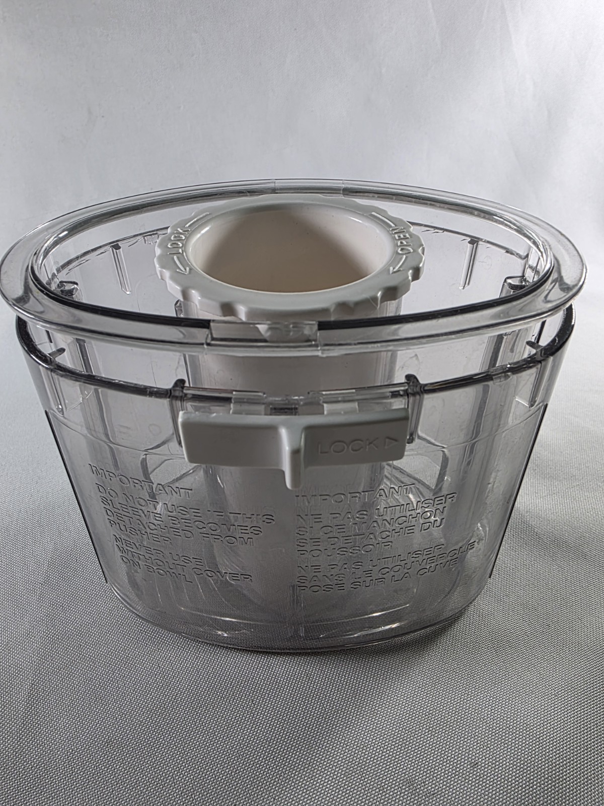 Cuisinart DLC-8 Plus Food Processor Replacement Parts – Chute & Pusher ONLY