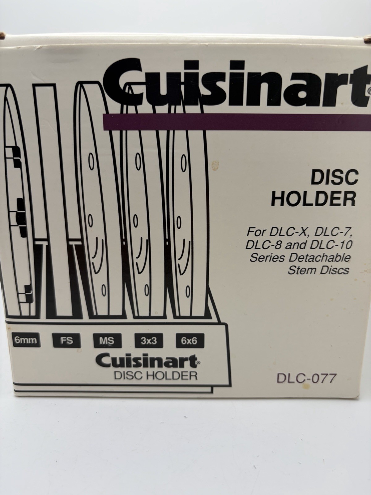 Cuisinart DLC 7 8 10 Food Processor Disc Blade Set of 7 Blades New Japan