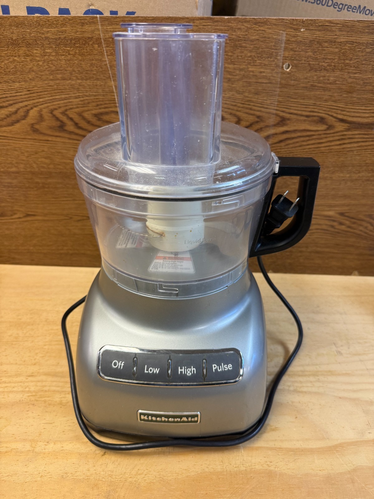 KitchenAid KFP0711CU 7-Cup Food Processor, Contour Silver