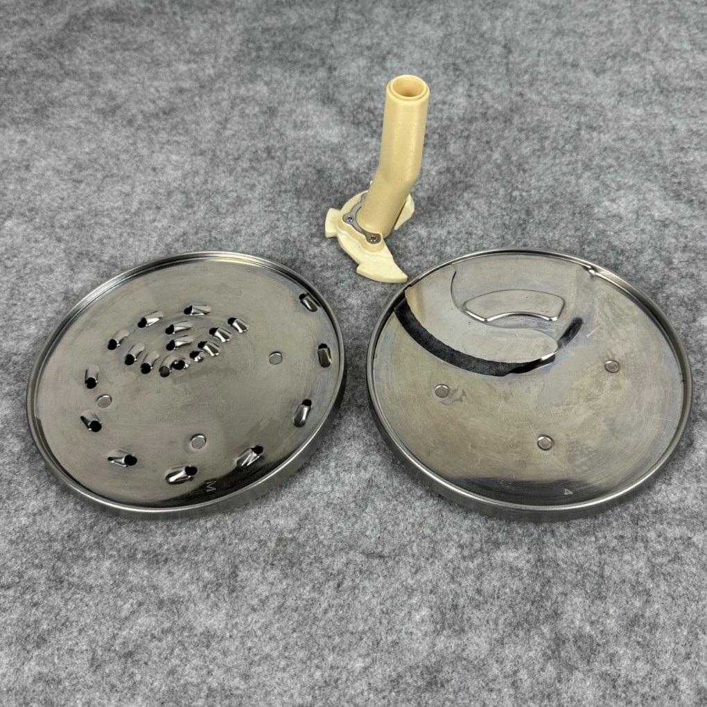 VTG Cuisinart DLC-10 Plus OEM Food Processor Disc/Stem Replacement Parts Set (3)