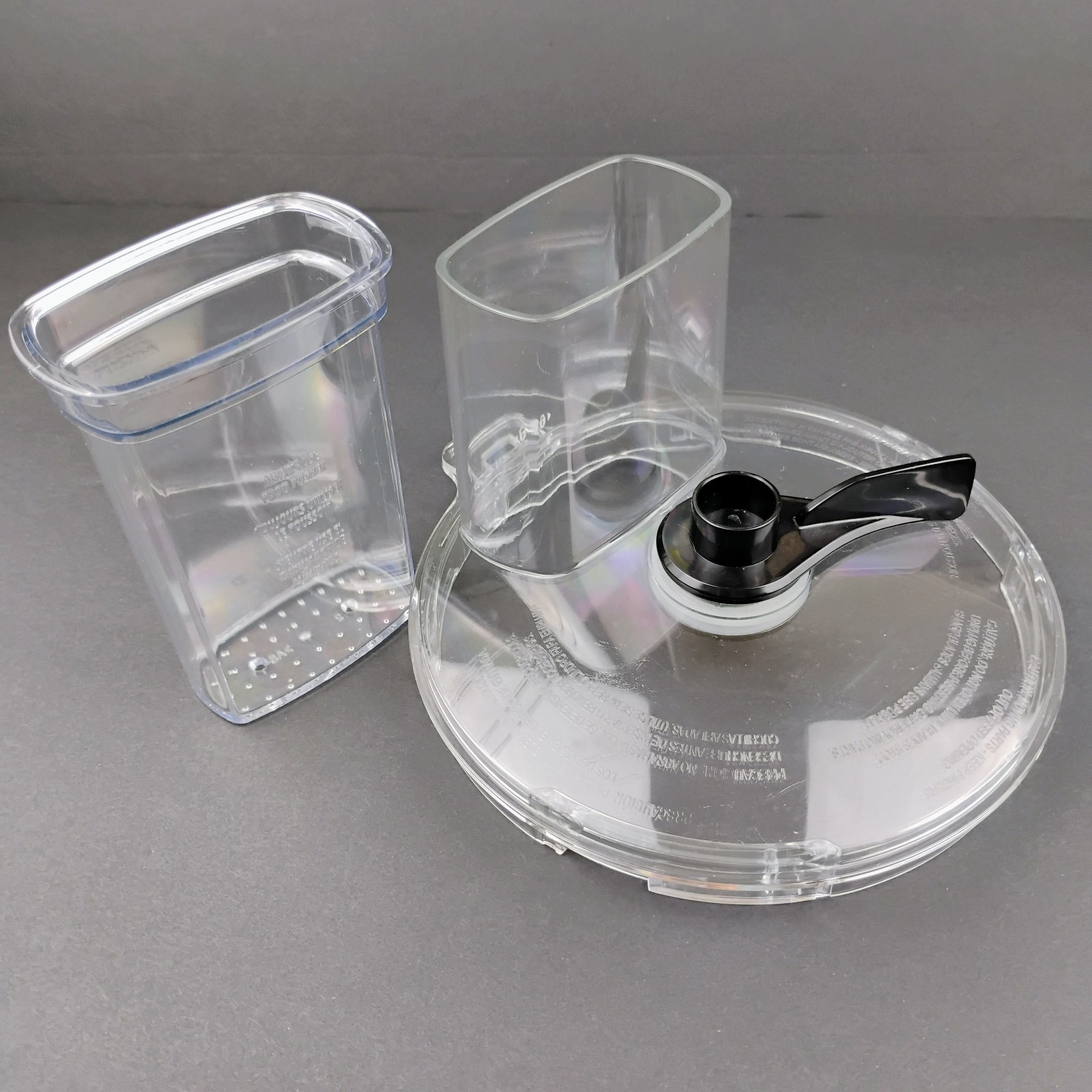 Hamilton Beach 70730 Food Processor Replacement Parts Work Bowl Lid & Pusher