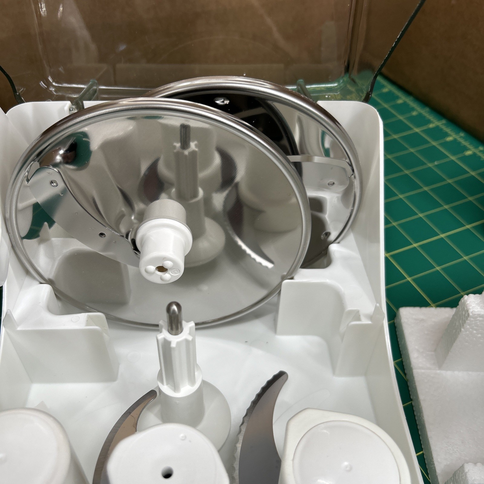 KitchenAid Ultra Power Food Processor 11 Cup KFP-600 WHITE Attachments ORG BOX